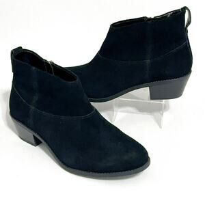 Vionic Joy Zadie Suede Ankle Boot Black